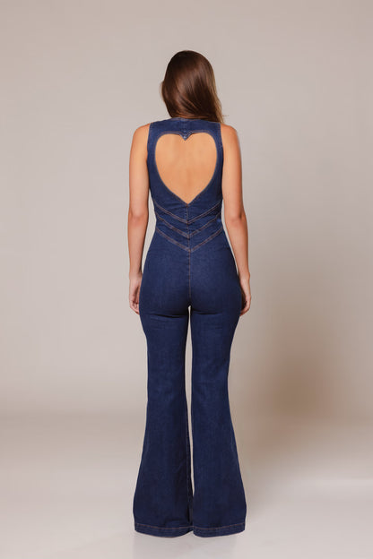 Heartthrob Denim Jumpsuit
