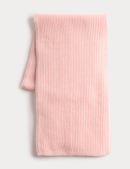 Ribbed Knit Scarf